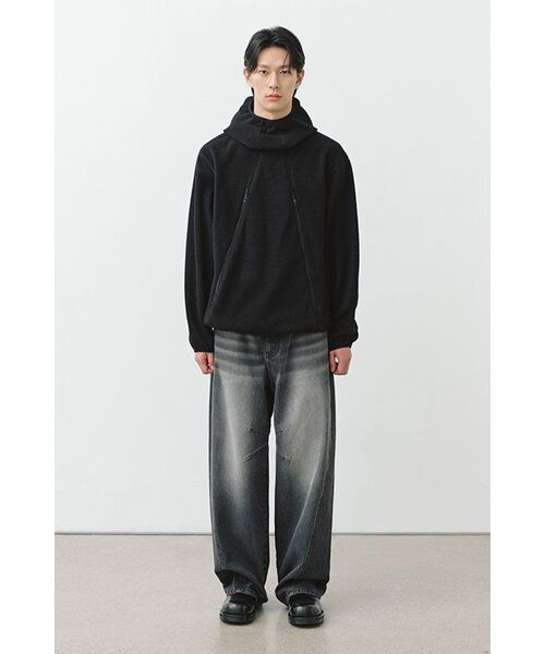 MUSINSA STANDARD（ムシンサスタンダード）の「ラウンドミッドカフチェルシーブーツ[ブラック]（ブーツ・レディース・その他・25.5cm/26cm/26.5cm/27cm/27.5cm/24cm/25cm/28cm/23.5cm/23cm/24.5cm/28.5cm）」の13枚目の写真