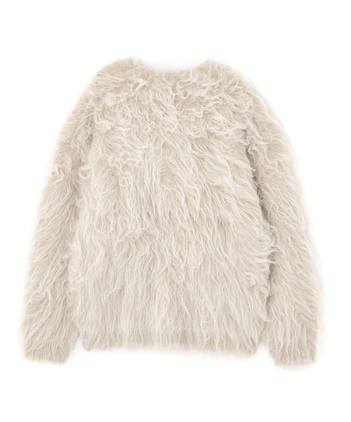 ETRE TOKYO（エトレトウキョウ）の「ダブルフェイスヘアリーニットカーディガン（カーディガン/ボレロ・レディース・ピンク/ライトベージュ・FREE）」の17枚目の写真