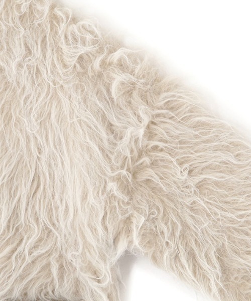 ETRE TOKYO（エトレトウキョウ）の「ダブルフェイスヘアリーニットカーディガン（カーディガン/ボレロ・レディース・ピンク/ライトベージュ・FREE）」の19枚目の写真