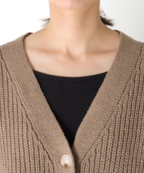 Cepica（セピカ）の「デニムコンビニットカーディガン（カーディガン/ボレロ・レディース・ベージュ・FREE）」の13枚目の写真