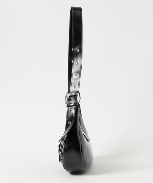 3.3 Field Trip （3.3フィールドトリップ）の「3.3 Field Trip／ベルトデザインBAG（ショルダーバッグ・レディース・ブラック・ONE SIZE）」の6枚目の写真