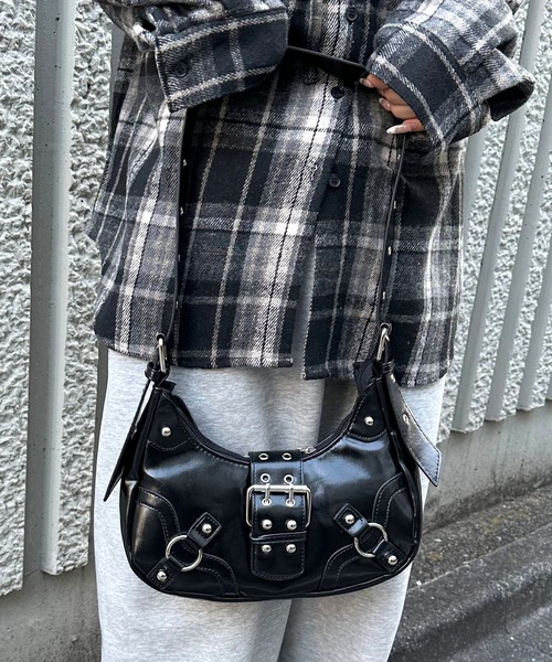 3.3 Field Trip （3.3フィールドトリップ）の「3.3 Field Trip／ベルトデザインBAG（ショルダーバッグ・レディース・ブラック・ONE SIZE）」の15枚目の写真