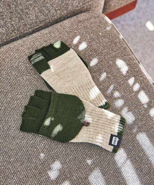 EVOLG（エヴォログ）の「＜EVOLG＞ARTEMIS グローブ -タッチスクリーン対応-（手袋・メンズ・ダークグリーン/ネイビー・FREE）」の2枚目の写真