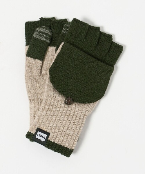 EVOLG（エヴォログ）の「＜EVOLG＞ARTEMIS グローブ -タッチスクリーン対応-（手袋・メンズ・ダークグリーン/ネイビー・FREE）」の3枚目の写真