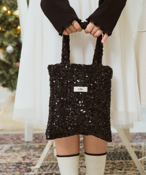 Uhr×IENA ENFANT ♡別注spangle mini ショルダーバッグ Uhr/ウーア】 別注 Spangle Mini ShoulderBag kids（ショルダーバッグ