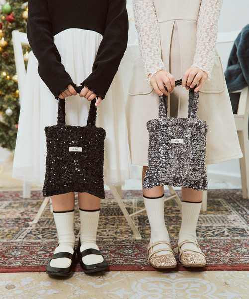Uhr/ウーア】 別注 Spangle Mini ShoulderBag kids（ショルダーバッグ