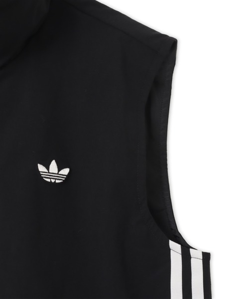 adidas(アディダス)の「adidas ADILENIUM 5.0 SLEEVELESS TRACK TOP / アディダス スリーブレス トラックトップ(その他アウター・レディース・ブラック・S/M/L)」の8枚目の写真
