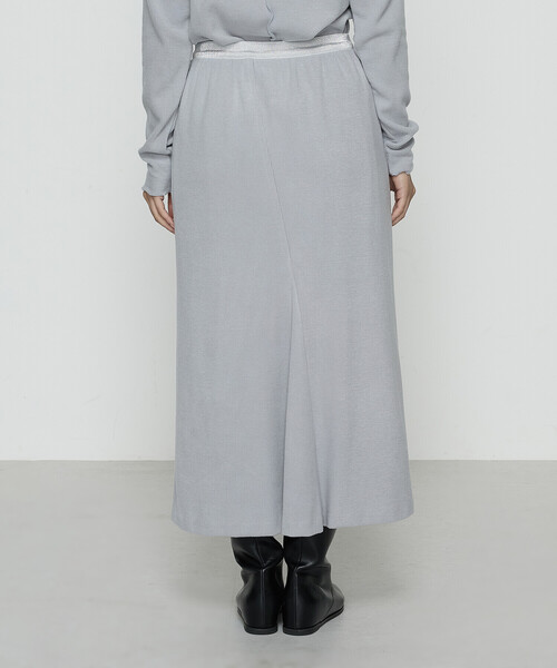 Gabardine K.T（ギャバジンケーティー）の「ニットコール タイトスカート（スカート・レディース・ブラック/グレー/ライトグレー/ネイビー・9号/7号）」の21枚目の写真