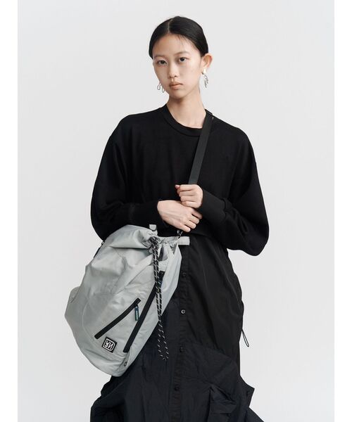 UN3D.（アンスリード）の「4WAY BACK PACK / 4WAYバックパック（バックパック/リュック・レディース・その他1/ブラック/グレー・FREE）」の19枚目の写真