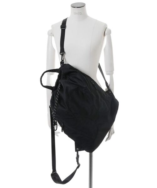 UN3D.（アンスリード）の「4WAY BACK PACK / 4WAYバックパック（バックパック/リュック・レディース・その他1/ブラック/グレー・FREE）」の11枚目の写真