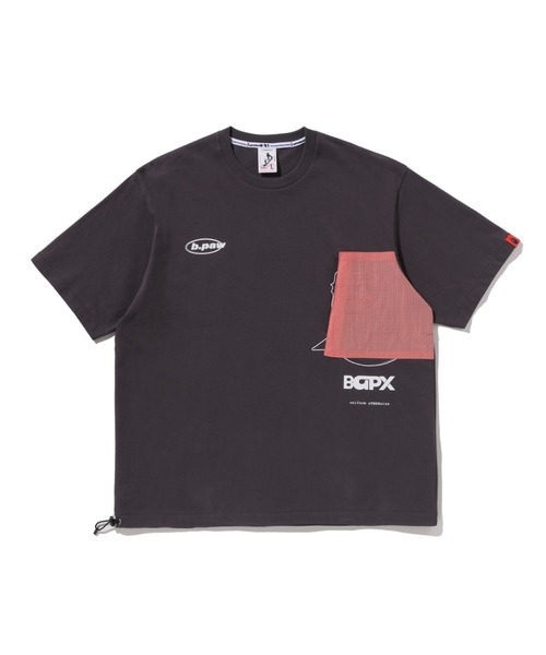 A BATHING APE(アベイシングエイプ)の「BAPE BY KAZUKI KURAISHI “BAPX” POCKET SHORT SLEEVES TEE(Tシャツ/カットソー・メンズ・ホワイト/チャコール・SMALL/MEDIUM/X-LARGE/LARGE/XX-LARGE)」の2枚目の写真
