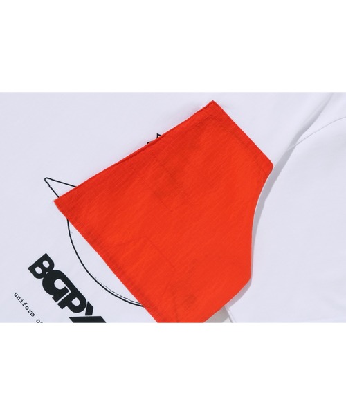 A BATHING APE(アベイシングエイプ)の「BAPE BY KAZUKI KURAISHI “BAPX” POCKET SHORT SLEEVES TEE(Tシャツ/カットソー・メンズ・ホワイト/チャコール・SMALL/MEDIUM/X-LARGE/LARGE/XX-LARGE)」の7枚目の写真