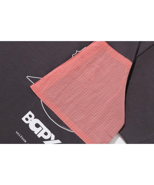 A BATHING APE(アベイシングエイプ)の「BAPE BY KAZUKI KURAISHI “BAPX” POCKET SHORT SLEEVES TEE(Tシャツ/カットソー・メンズ・ホワイト/チャコール・SMALL/MEDIUM/X-LARGE/LARGE/XX-LARGE)」の8枚目の写真