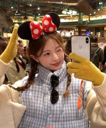 DEVICE | チェック柄 ボリューム 中綿ベスト(ベスト)