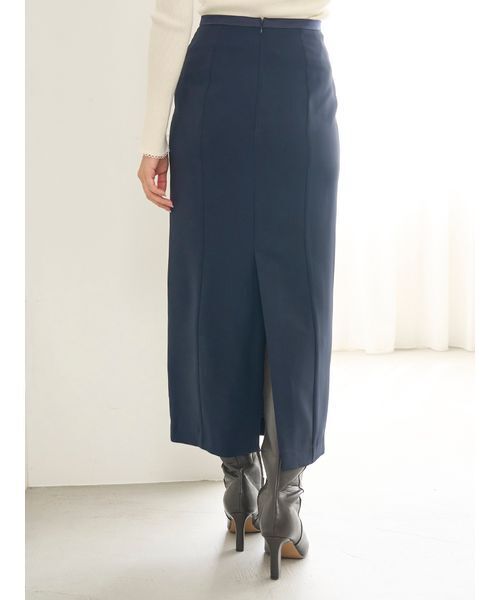 SNIDEL（スナイデル）の「シンプルペンシルスカート（スカート・レディース・アイボリー/ピンク/ネイビー・0/1）」の12枚目の写真