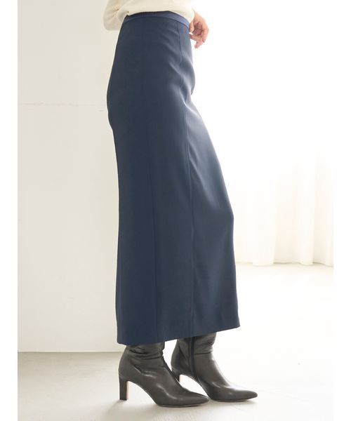 SNIDEL（スナイデル）の「シンプルペンシルスカート（スカート・レディース・アイボリー/ピンク/ネイビー・0/1）」の11枚目の写真