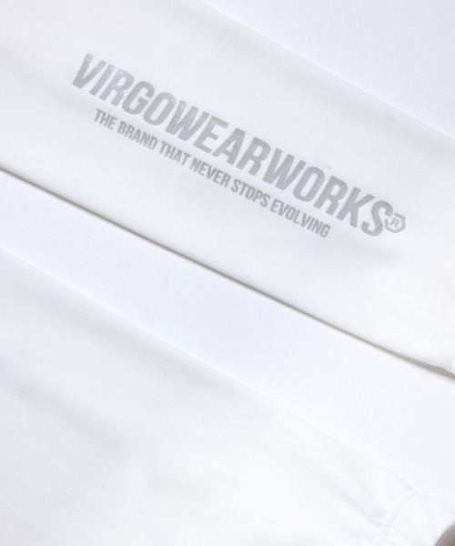 VIRGOwearworks(ヴァルゴウェアワークス)の「VGW ARM COVER2 LOGO(アームカバー・メンズ・ホワイト/ブラック・MEDIUM/LARGE)」の9枚目の写真