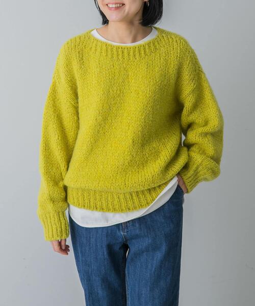 別注』TRICOTS JEAN MARC×DOORS boat neck loose knit（ニット