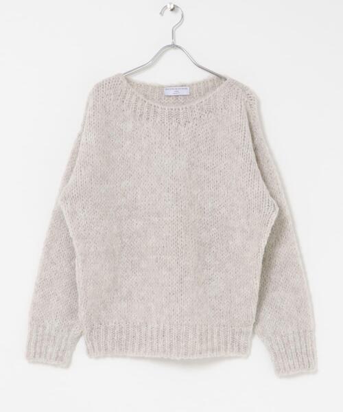 セール】『別注』TRICOTS JEAN MARC×DOORS boat neck loose knit