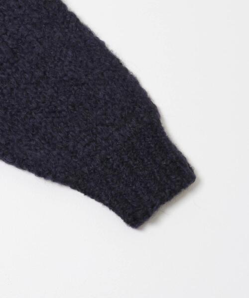 TRICOTS JEAN MARC（トリコットジーンマルク）の「『別注』TRICOTS JEAN MARC×DOORS　boat neck loose knit（ニット/セーター・レディース・ネイビー/イエロー/ピンク/グレー・ONE）」の22枚目の写真