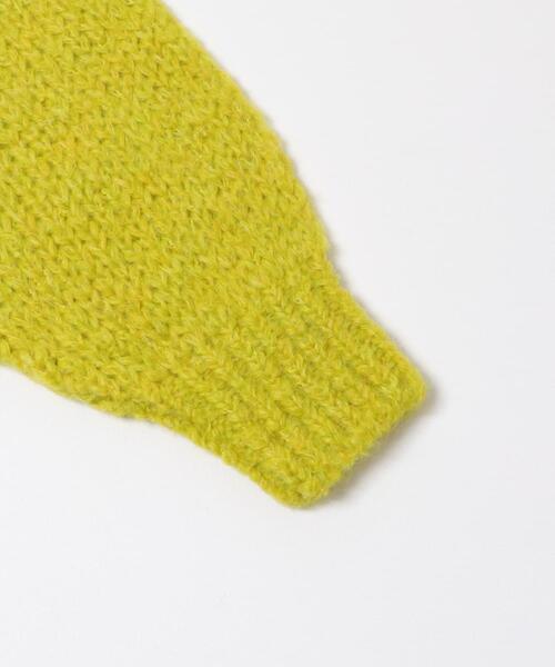 TRICOTS JEAN MARC（トリコットジーンマルク）の「『別注』TRICOTS JEAN MARC×DOORS　boat neck loose knit（ニット/セーター・レディース・ネイビー/イエロー/ピンク/グレー・ONE）」の16枚目の写真