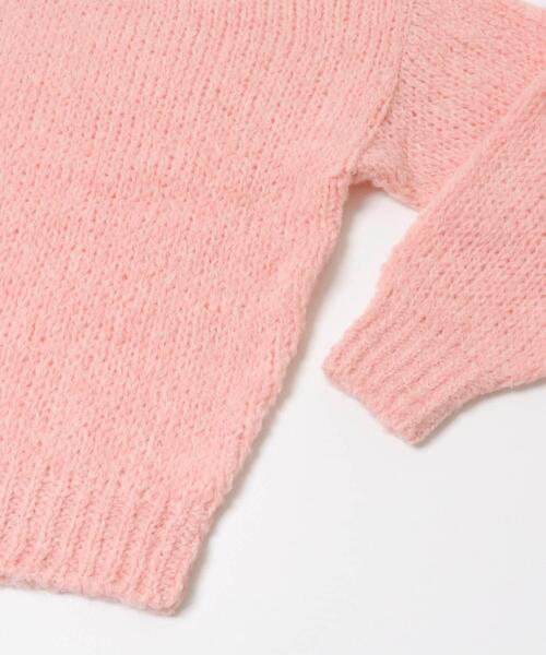 TRICOTS JEAN MARC（トリコットジーンマルク）の「『別注』TRICOTS JEAN MARC×DOORS　boat neck loose knit（ニット/セーター・レディース・ネイビー/イエロー/ピンク/グレー・ONE）」の5枚目の写真