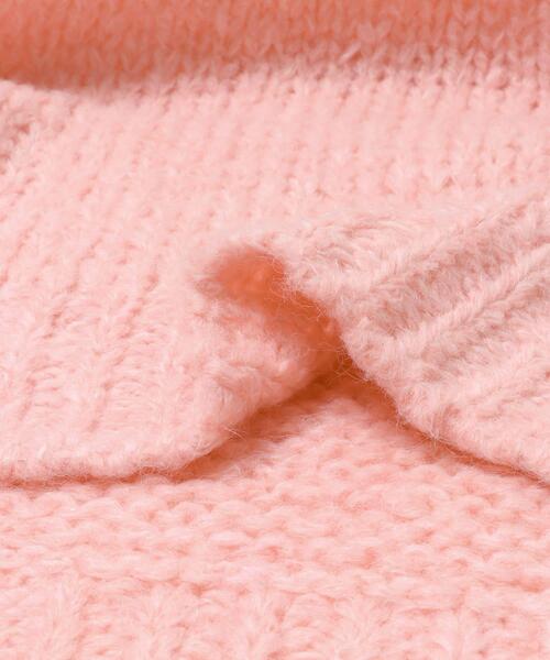 TRICOTS JEAN MARC（トリコットジーンマルク）の「『別注』TRICOTS JEAN MARC×DOORS　boat neck loose knit（ニット/セーター・レディース・ネイビー/イエロー/ピンク/グレー・ONE）」の7枚目の写真