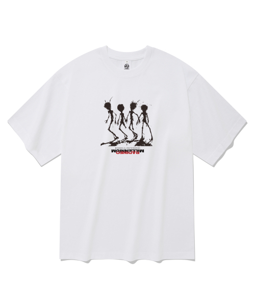 RADINEO(ラディネオ)の「アンノウン 半袖Tシャツ ホワイト(Tシャツ/カットソー・メンズ・その他・SMALL/MEDIUM/LARGE/X-LARGE)」の1枚目の写真