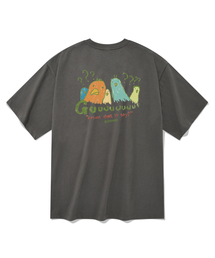 グー メンズ 半袖Tシャツ グレー
