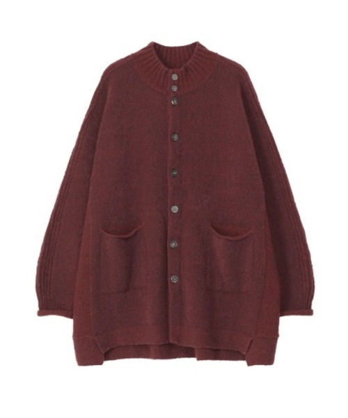 Plantation(プランテーション)の「ウールタム / ニットカーディガン / (O)(カーディガン/ボレロ・レディース・ボルドー・M size)」の3枚目の写真