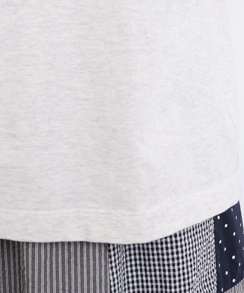 l'atelier du savon(アトリエドサボン)の「春の行楽びよりTシャツ(Tシャツ/カットソー・レディース・ホワイト/オートミール・FREE)」の7枚目の写真