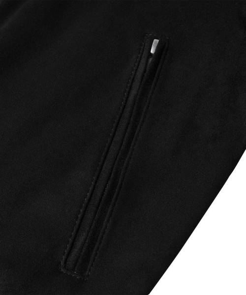 DOFFSEPT（ドフセプト）の「Vegan Leather Suede Racer Jacket in Black（ライダースジャケット・レディース・その他・FREE）」の6枚目の写真