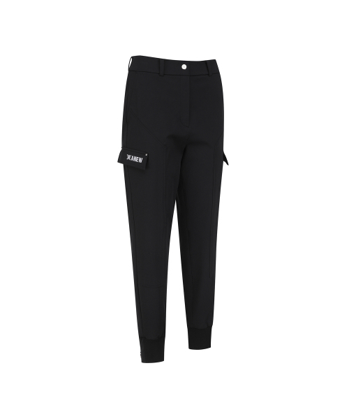 ANEW GOLF（アニューゴルフ）の「WOMEN SP FLAP POINT JOGGER PANTS_BK（スウェットパンツ・レディース・その他・XX-SMALL/SMALL/MEDIUM/LARGE）」の4枚目の写真