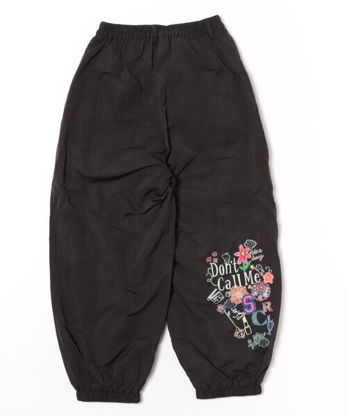 ScoLar(スカラー) ポップ柄裏フリースあったかナイロンパンツ（その他