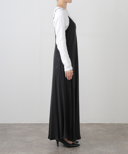 Deuxieme Classe(ドゥーズィエムクラス)の「*Cu/R Camisole ドレス(ワンピース・レディース・ブラック・36/38)」の12枚目の写真