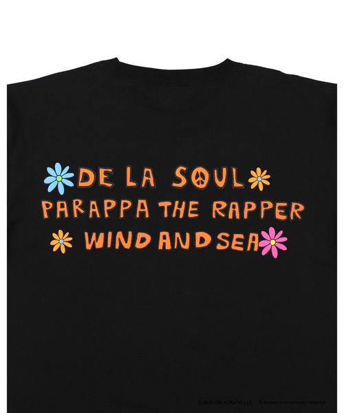 WIND AND SEA(ウィンダンシー)の「PARAPPA x DE LA SOUL x WDS POCKET S/S TEE(Tシャツ/カットソー・メンズ・ブラック/ホワイト・S/M)」の7枚目の写真