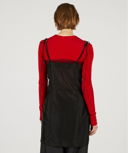 PRANK PROJECT(プランクプロジェクト)の「【Pre-Order】ピンタックスリップミニドレス / Pintuck Slip Mini Dress(その他トップス・レディース・ブラック/ホワイト・FREE)」の18枚目の写真