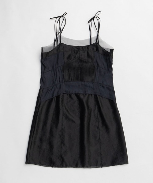 PRANK PROJECT(プランクプロジェクト)の「【Pre-Order】ピンタックスリップミニドレス / Pintuck Slip Mini Dress(その他トップス・レディース・ブラック/ホワイト・FREE)」の21枚目の写真