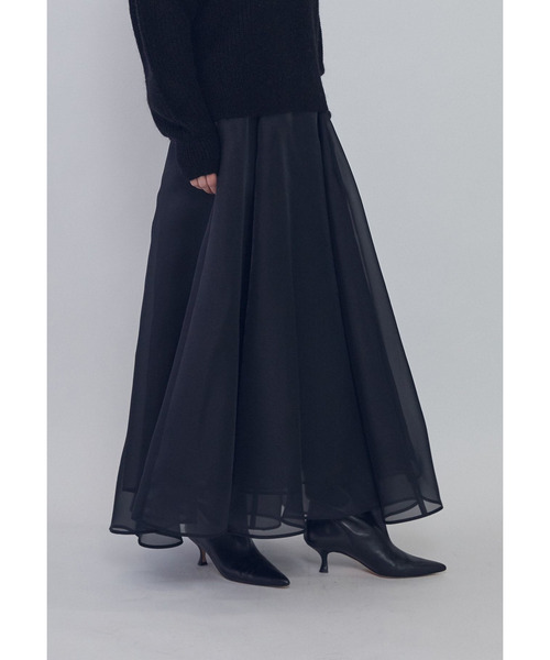 1er Arrondissement（プルミエアロンディスモン）の「オーガンジースカート（スカート・レディース・ブラック系その他3・38/36）」の13枚目の写真