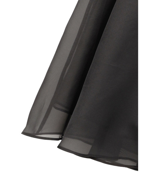 1er Arrondissement（プルミエアロンディスモン）の「オーガンジースカート（スカート・レディース・ブラック系その他3・38/36）」の4枚目の写真