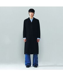EERST（イアスト）の「Western Coat With Raw Edge [Black]（トレンチコート）」