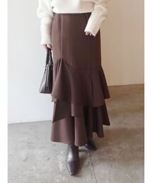 ランダムティアードスカート