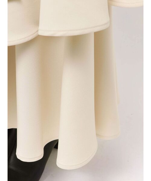 LAGUNAMOON(ラグナムーン)の「ランダムティアードスカート(スカート・レディース・ブラウン/アイボリー・SMALL/MEDIUM)」の19枚目の写真