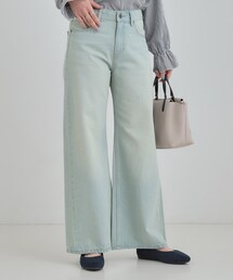 SHOO・LA・RUE | 【SHOO・LA・RUE DENIM】体型カバーにも バギーデニムワイドパンツ(デニムパンツ)