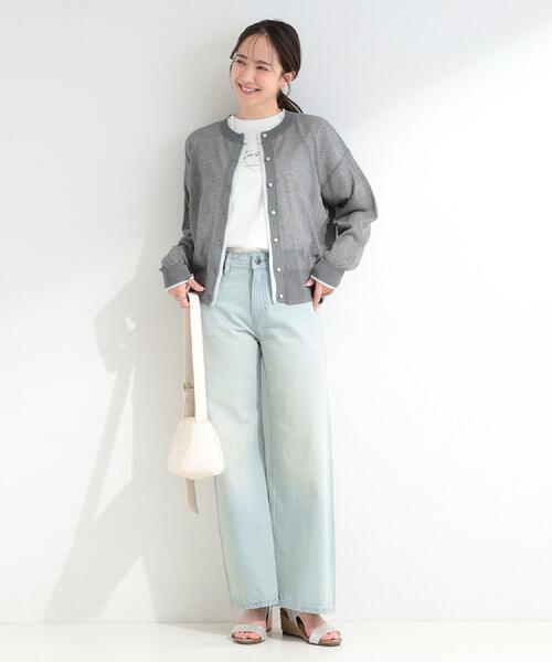 SHOO・LA・RUE(シューラルー)の「【SHOO・LA・RUE DENIM/S-LL】体型カバーにも バギーデニムワイドパンツ(デニムパンツ・レディース・ブルー系その他/ブラック/サックスブルー・01/02/03/04)」の19枚目の写真