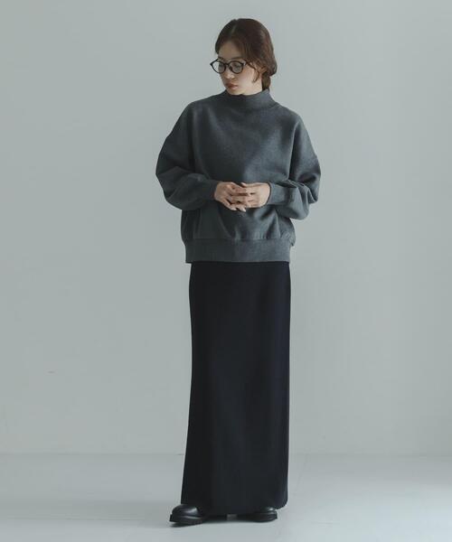 URBAN RESEARCH Sonny Label(アーバンリサーチサニーレーベル)の「『UR TECH』モックネックスウェット(スウェット・レディース・ホワイト系その他/ピンク/チャコールグレー・FREE)」の17枚目の写真