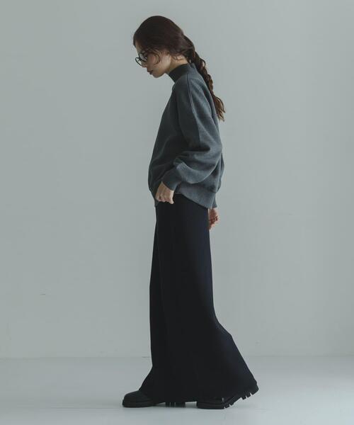 URBAN RESEARCH Sonny Label(アーバンリサーチサニーレーベル)の「『UR TECH』モックネックスウェット(スウェット・レディース・ホワイト系その他/ピンク/チャコールグレー・FREE)」の18枚目の写真