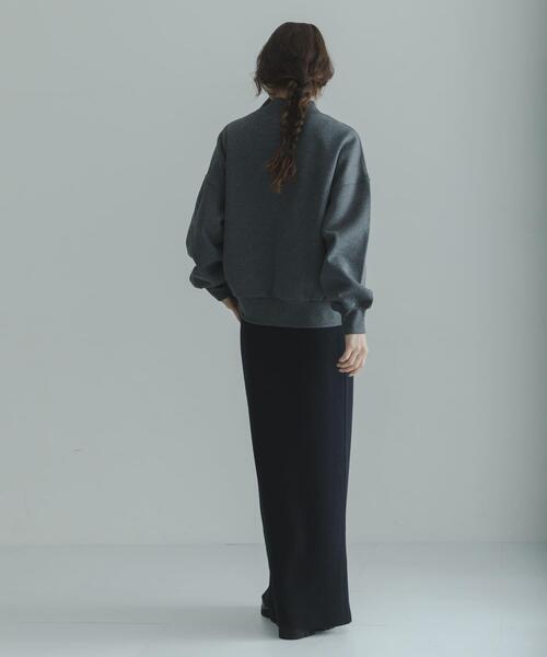 URBAN RESEARCH Sonny Label(アーバンリサーチサニーレーベル)の「『UR TECH』モックネックスウェット(スウェット・レディース・ホワイト系その他/ピンク/チャコールグレー・FREE)」の19枚目の写真