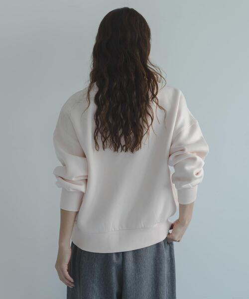 URBAN RESEARCH Sonny Label(アーバンリサーチサニーレーベル)の「『UR TECH』モックネックスウェット(スウェット・レディース・ホワイト系その他/ピンク/チャコールグレー・FREE)」の5枚目の写真