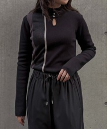 【&g'aime 】ラメMIX配色ニット Lame MIX Color Knit